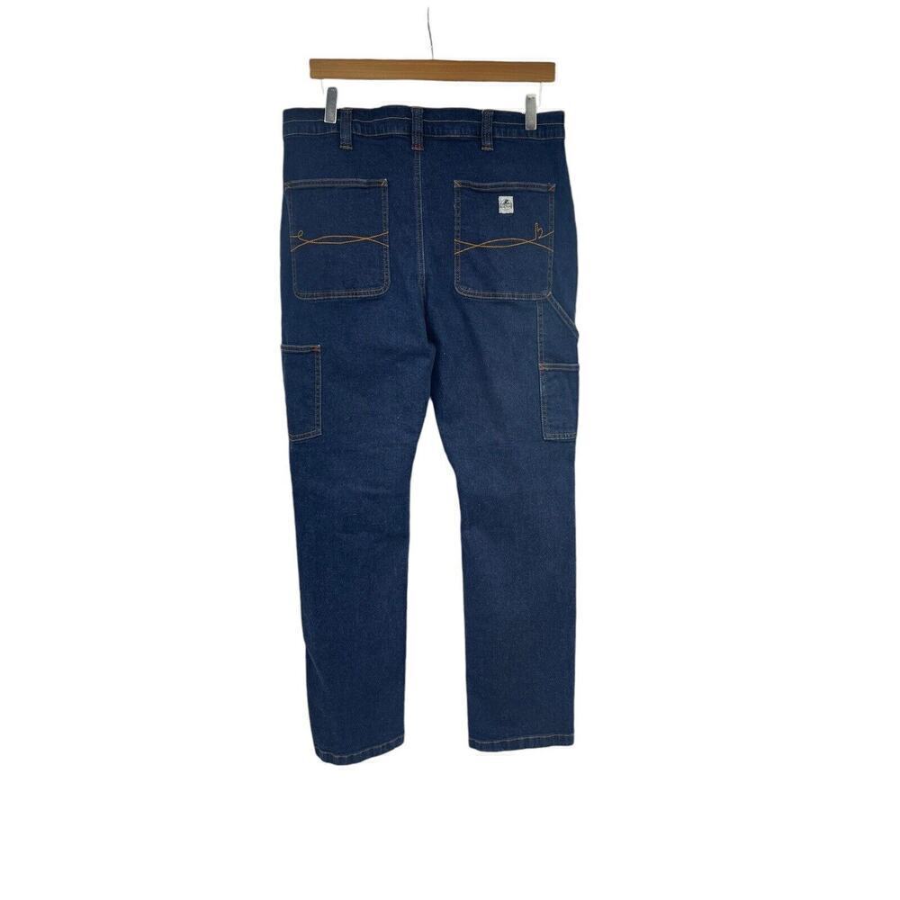 Eddie Bauer Dark‎ Wash Field & Forest Womens Jeans Large Hunting Outdoor